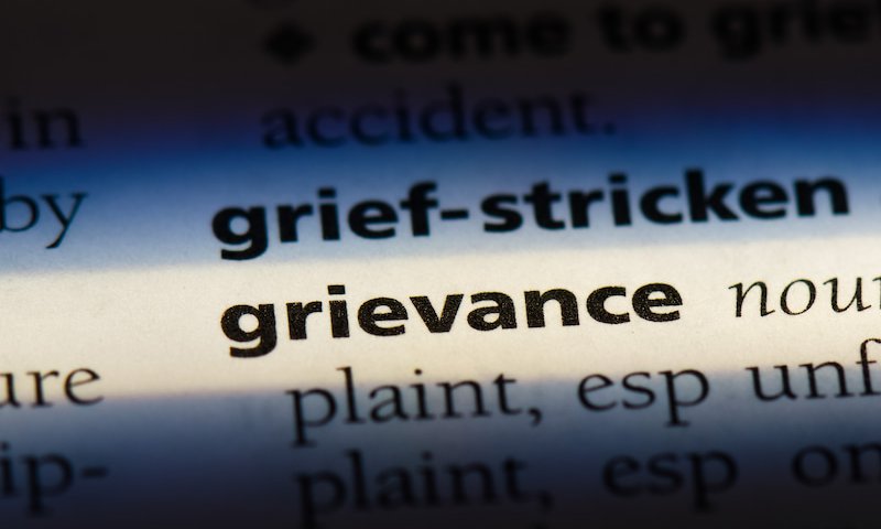 Dismissal for raising frivolous and vexatious grievances was fair