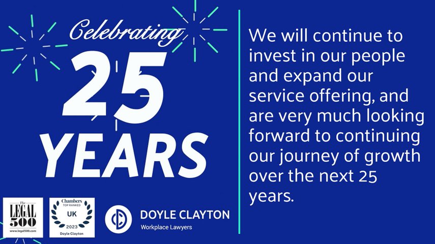 Doyle Clayton Celebrates 25 years