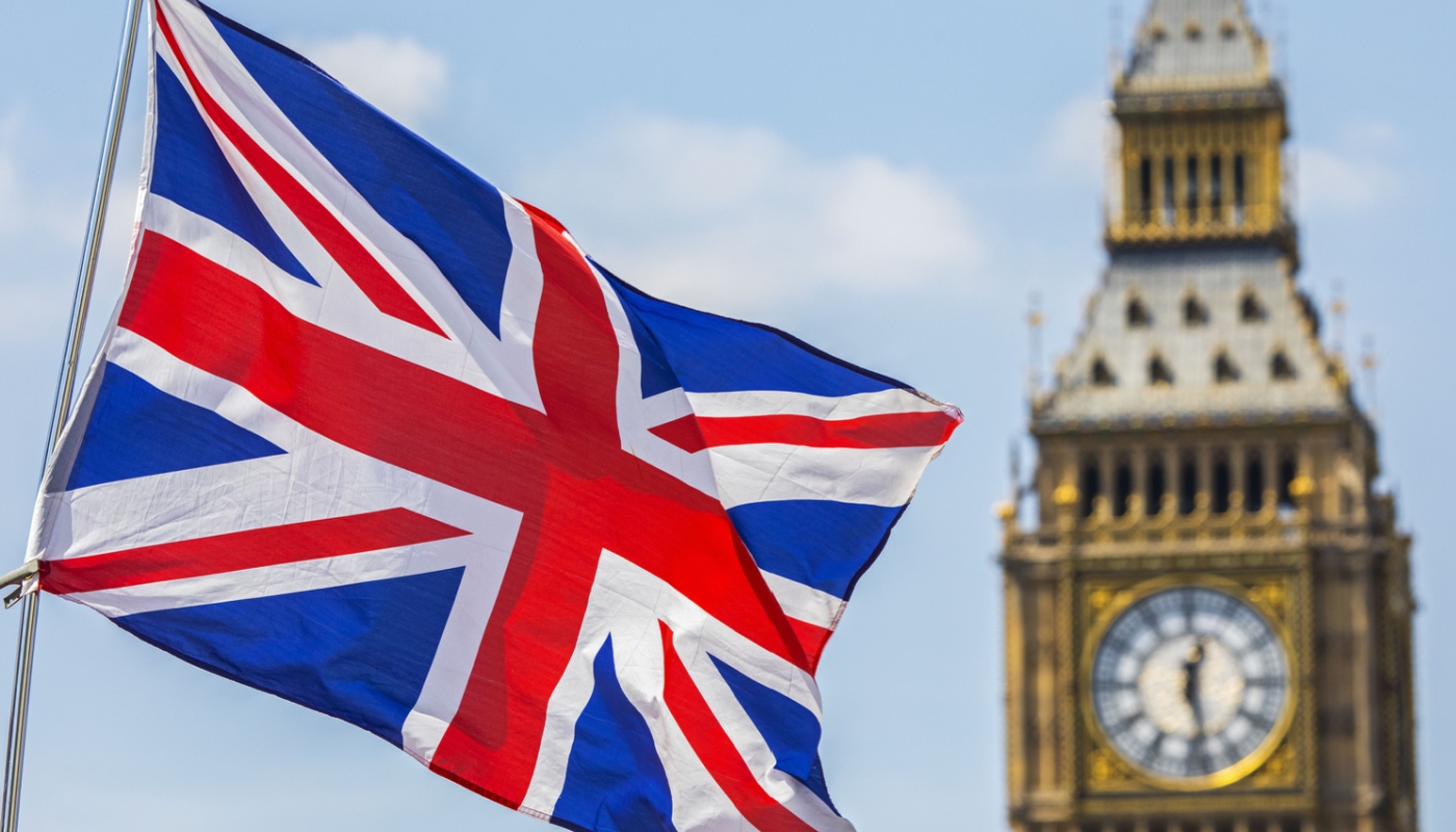 British flag and Big Ben
