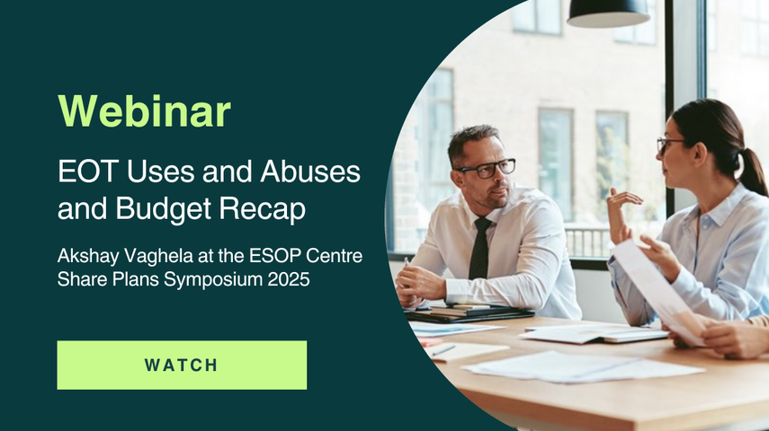EOT Uses and Abuses and Budget Recap