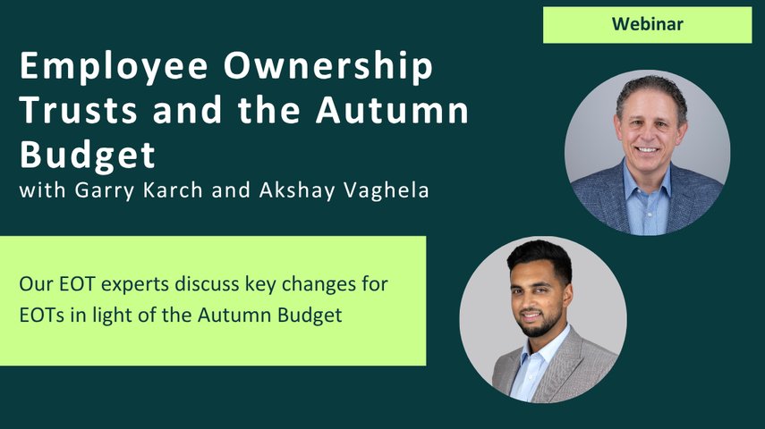 Employee Ownership Trusts and the Autumn Budget